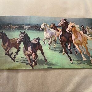 Running Horses Art Print Beautiful horse Gorgeous horses running free equine